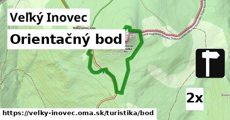 Orientačný bod, Veľký Inovec