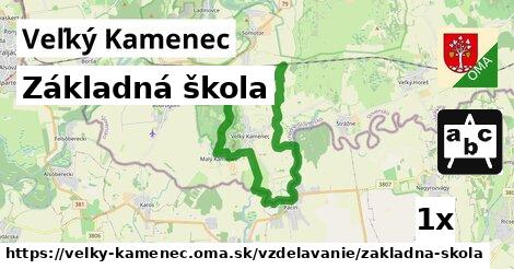 Základná škola, Veľký Kamenec