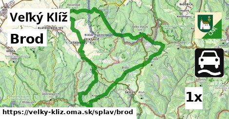 Brod, Veľký Klíž