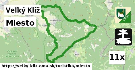 Miesto, Veľký Klíž