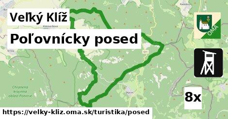 Poľovnícky posed, Veľký Klíž