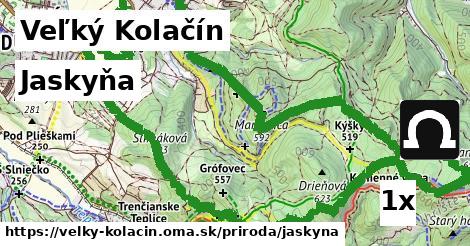 Jaskyňa, Veľký Kolačín