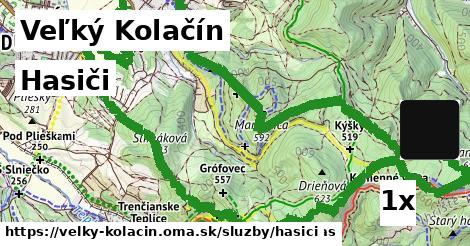 Hasiči, Veľký Kolačín