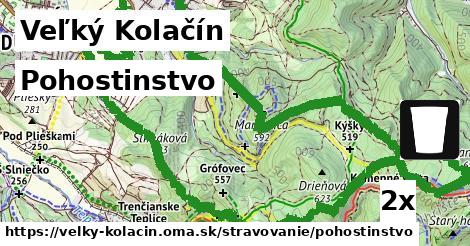 pohostinstvo v Veľký Kolačín