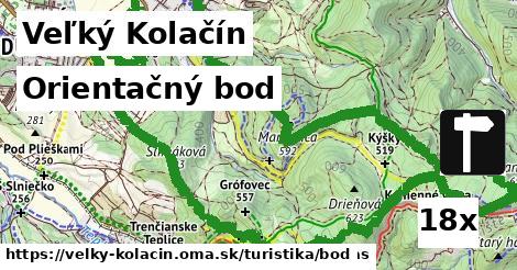 Orientačný bod, Veľký Kolačín