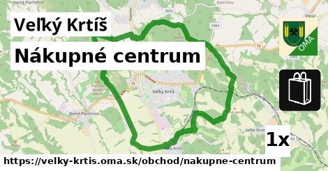 nákupné centrum v Veľký Krtíš