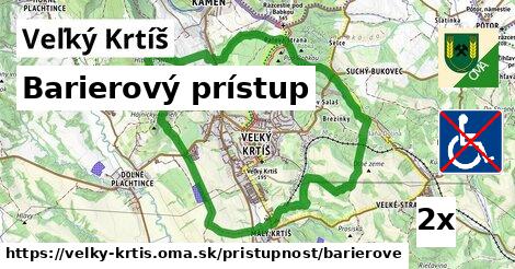 barierový prístup v Veľký Krtíš