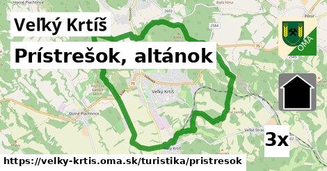 Prístrešok, altánok, Veľký Krtíš