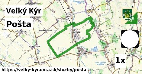 Pošta, Veľký Kýr