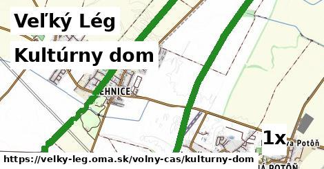 kultúrny dom v Veľký Lég