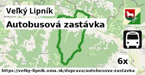 Autobusová zastávka, Veľký Lipník