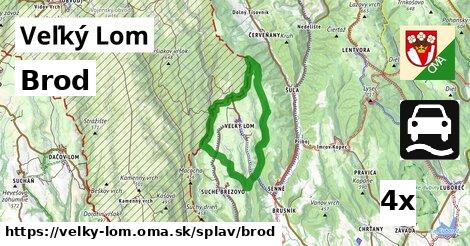 Brod, Veľký Lom