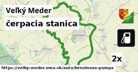 čerpacia stanica, Veľký Meder