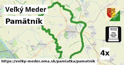 Pamätník, Veľký Meder