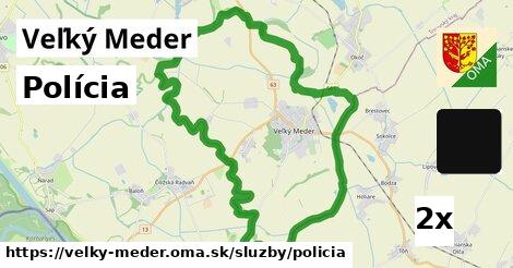 Polícia, Veľký Meder