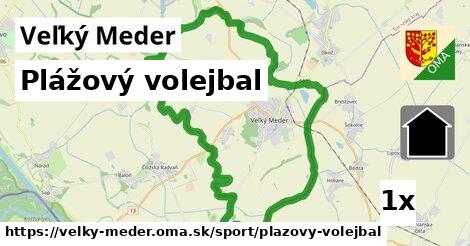 Plážový volejbal, Veľký Meder