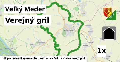 Verejný gril, Veľký Meder