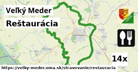 Reštaurácia, Veľký Meder