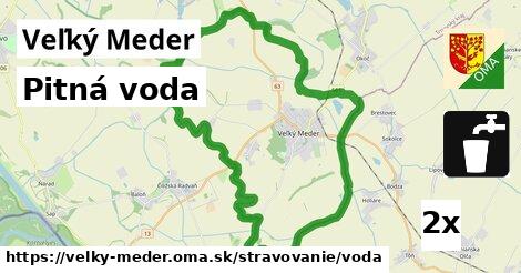 Pitná voda, Veľký Meder