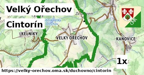 Cintorín, Velký Ořechov