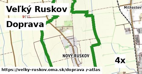 doprava v Veľký Ruskov