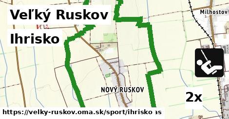 Ihrisko, Veľký Ruskov