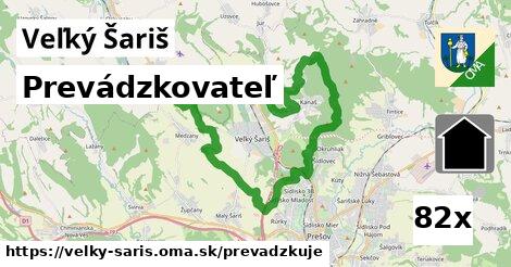 prevádzkovateľ v Veľký Šariš