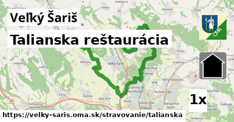 Talianska reštaurácia, Veľký Šariš