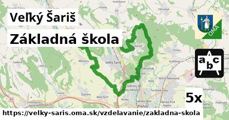 Základná škola, Veľký Šariš