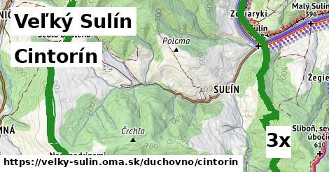 Cintorín, Veľký Sulín