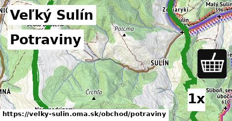 Potraviny, Veľký Sulín