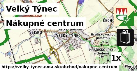 nákupné centrum v Velký Týnec