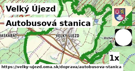 Autobusová stanica, Velký Újezd