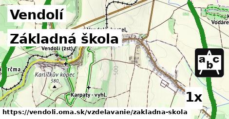 Základná škola, Vendolí