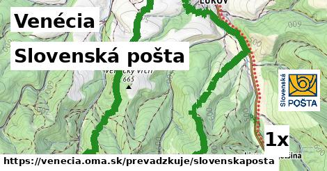 Slovenská pošta, Venécia