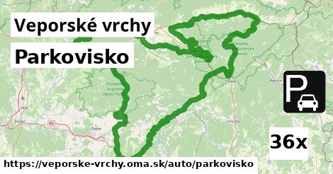 Parkovisko, Veporské vrchy