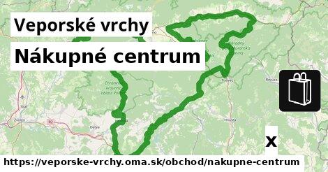 Nákupné centrum, Veporské vrchy