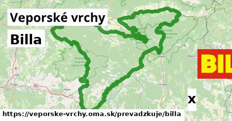 Billa, Veporské vrchy