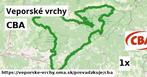 CBA, Veporské vrchy