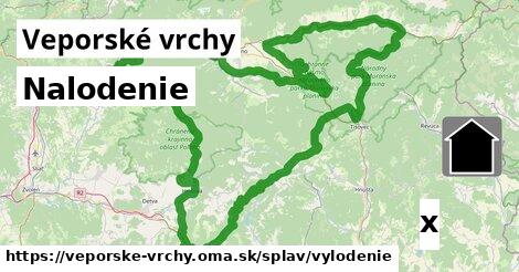 Nalodenie, Veporské vrchy