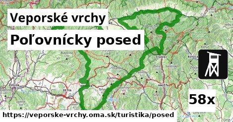 Poľovnícky posed, Veporské vrchy