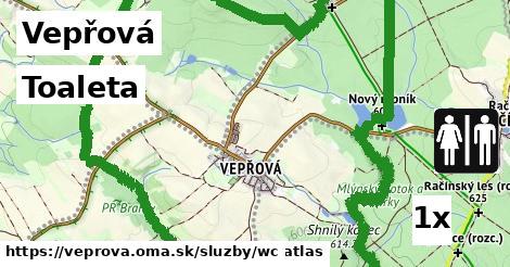 Toaleta, Vepřová