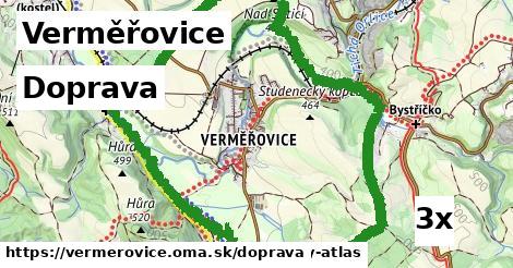doprava v Verměřovice