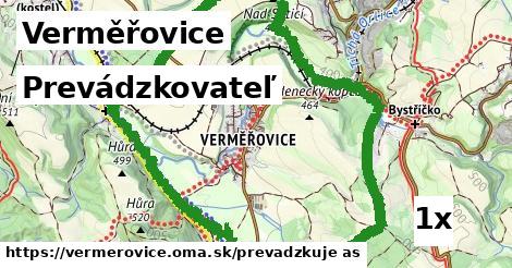 prevádzkovateľ v Verměřovice