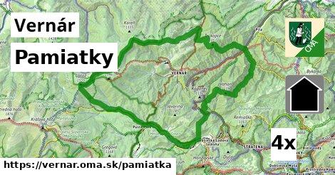 pamiatky v Vernár