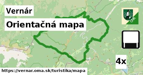 Orientačná mapa, Vernár