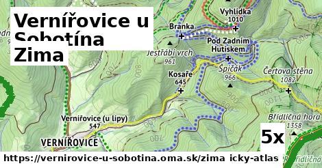 zima v Vernířovice u Sobotína