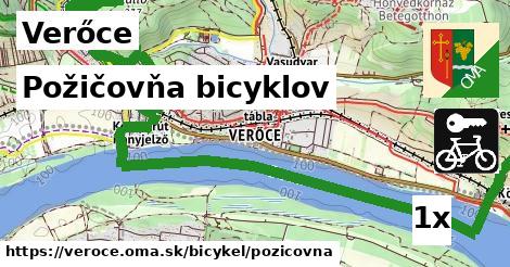 požičovňa bicyklov v Verőce