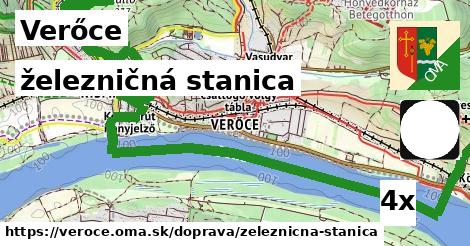 železničná stanica v Verőce