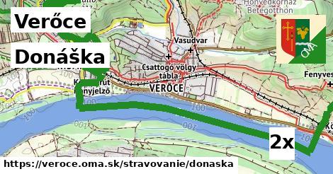 Donáška, Verőce